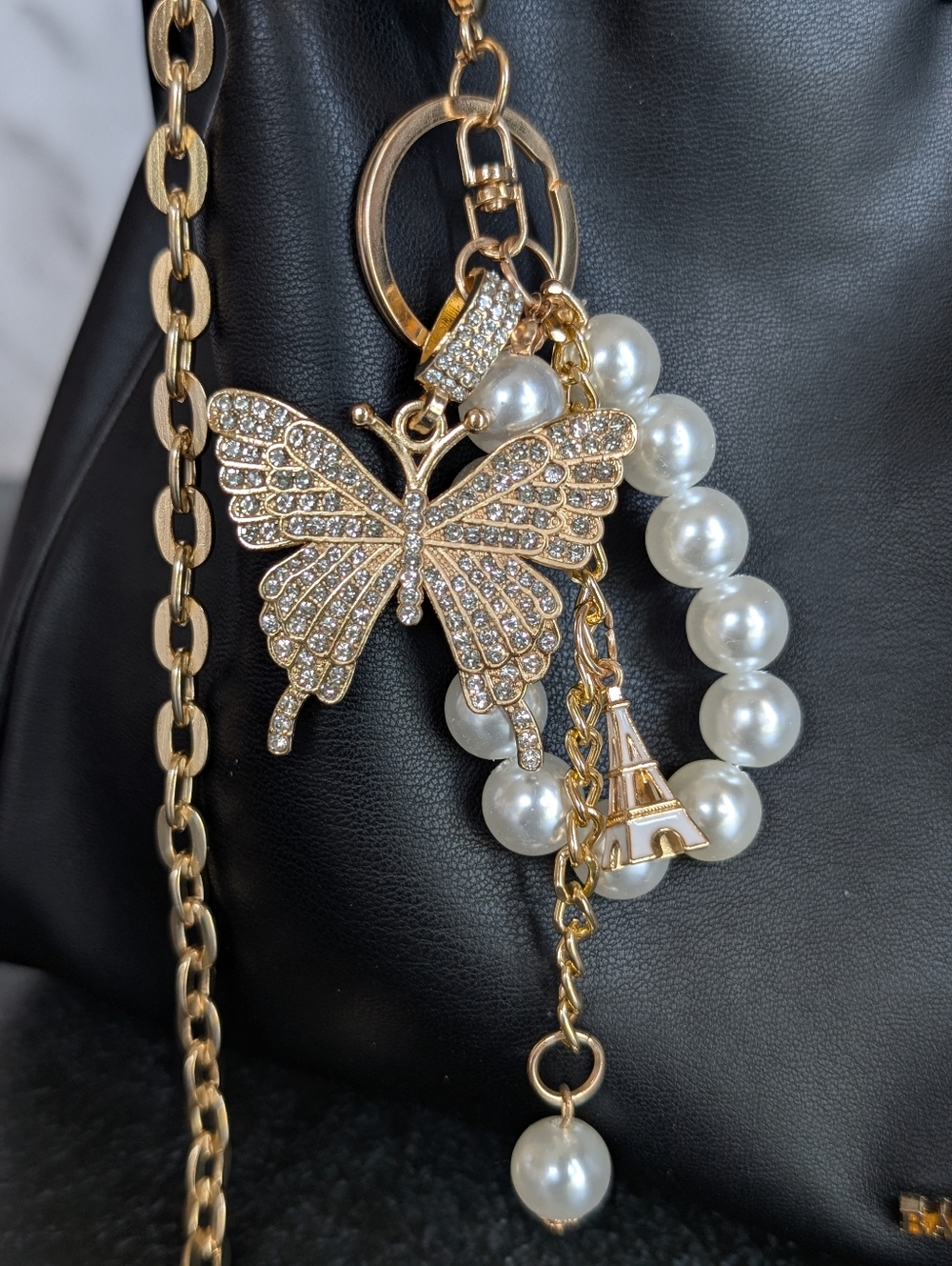 Badgley Mischka Bag With Snake Print Accents - Picture 8 of 9